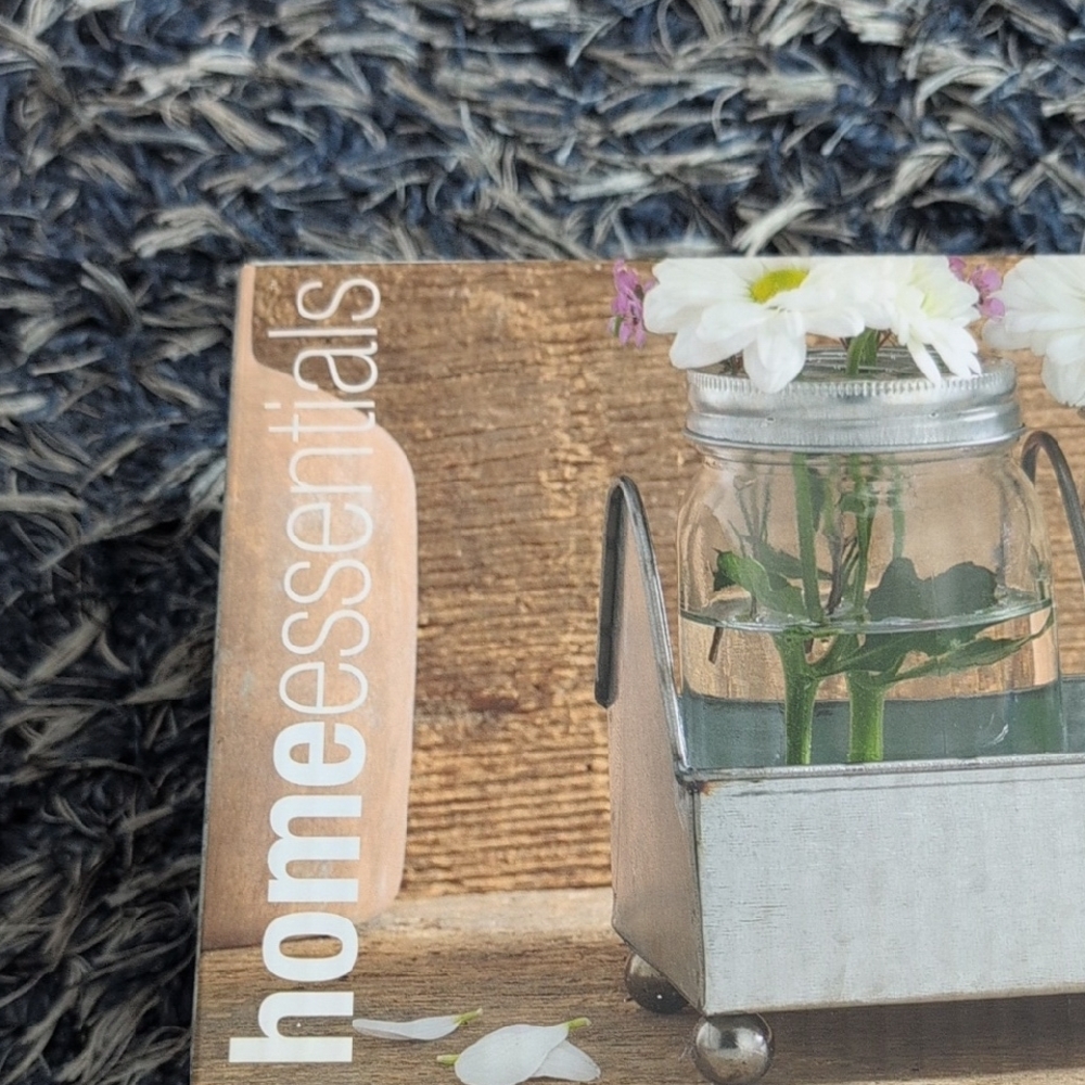 Home Essentials Silver Mason Jar Flower Holder - Picture 2 of 6